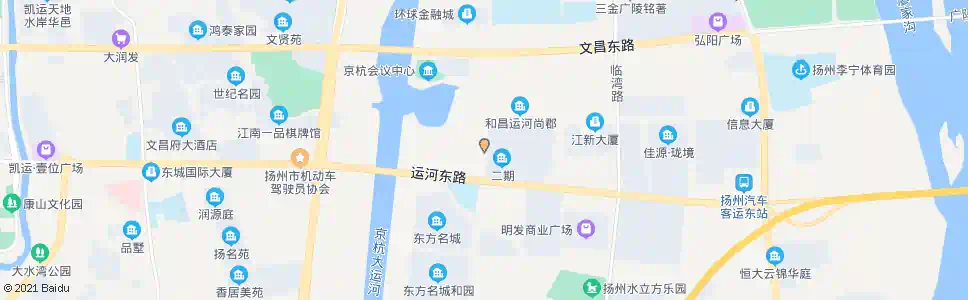 扬州田庄_公交站地图_扬州公交_妙搜公交查询2025