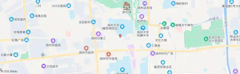 扬州扬大师院_公交站地图_扬州公交_妙搜公交查询2025