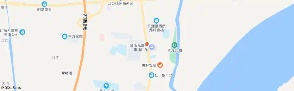 扬州瓜洲古渡_公交站地图_扬州公交_妙搜公交查询2025