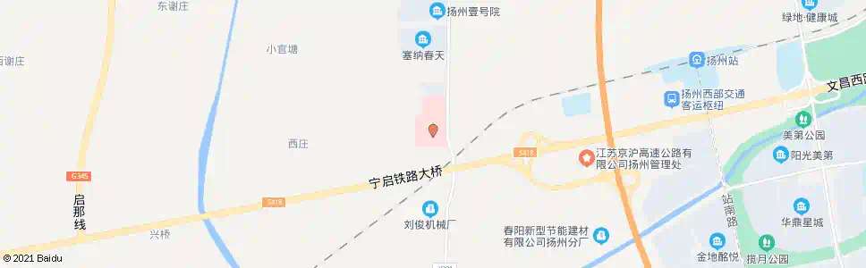扬州三院_公交站地图_扬州公交_妙搜公交查询2025