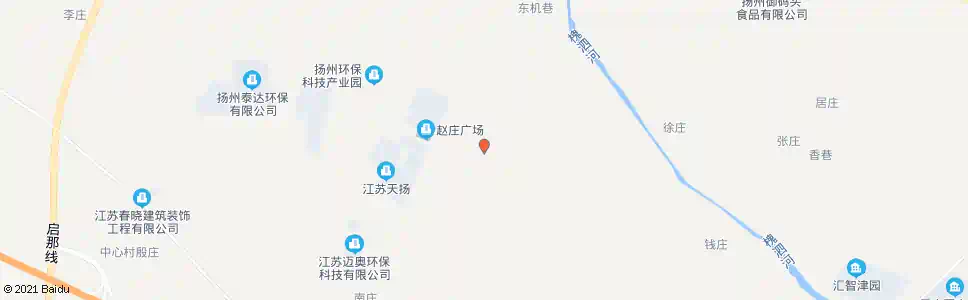 扬州赵庄村_公交站地图_扬州公交_妙搜公交查询2025