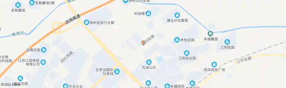 扬州蜀冈东路_公交站地图_扬州公交_妙搜公交查询2025