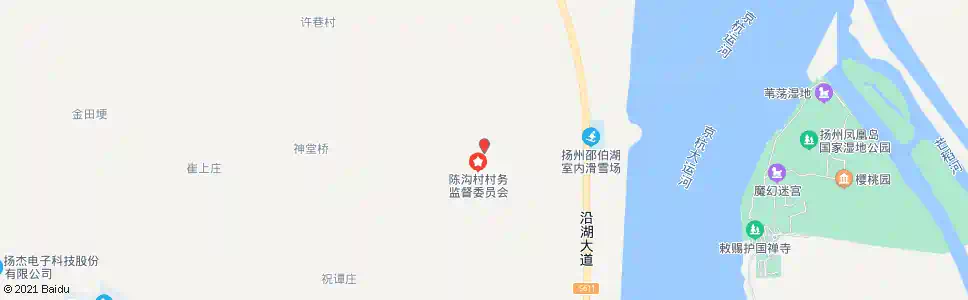 扬州陈沟村_公交站地图_扬州公交_妙搜公交查询2025