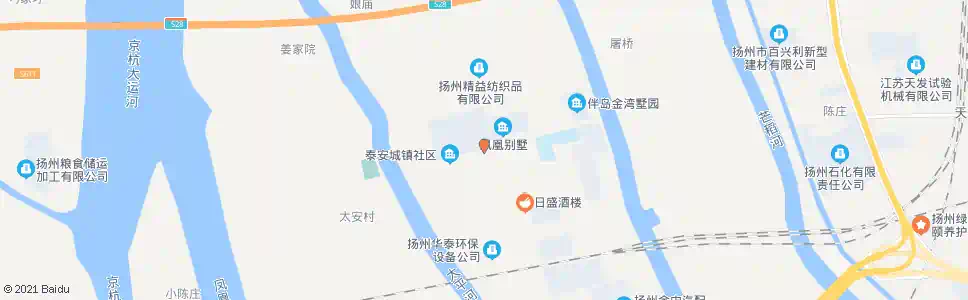 扬州泰安集贸市场_公交站地图_扬州公交_妙搜公交查询2025