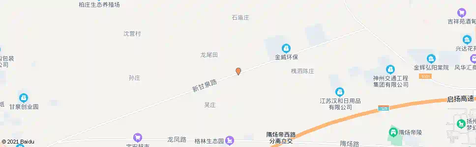 扬州龙尾村竹棵组_公交站地图_扬州公交_妙搜公交查询2025