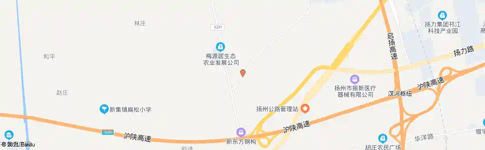 扬州林河_公交站地图_扬州公交_妙搜公交查询2025