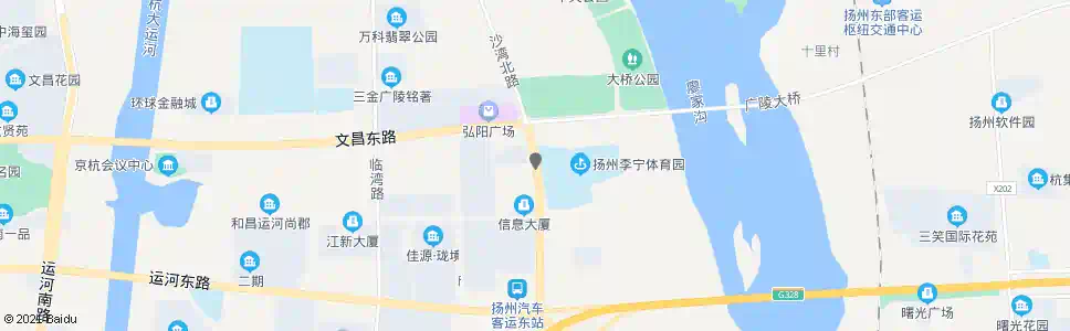 扬州新城大厦_公交站地图_扬州公交_妙搜公交查询2025