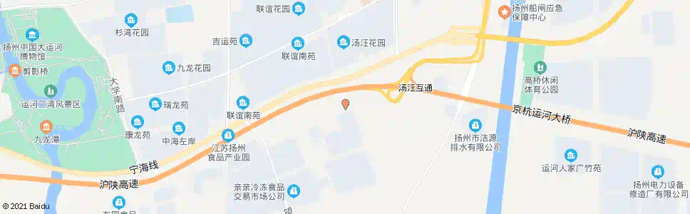 扬州正大安贝斯_公交站地图_扬州公交_妙搜公交查询2025