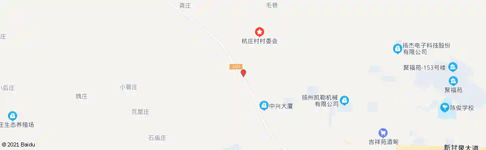 扬州槐泗客运站_公交站地图_扬州公交_妙搜公交查询2025