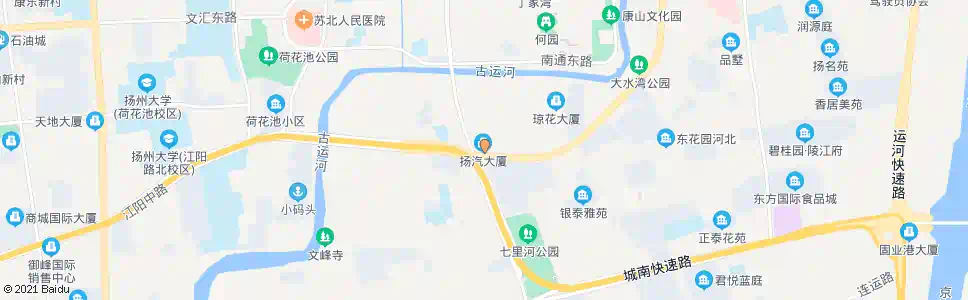 扬州汽车厂_公交站地图_扬州公交_妙搜公交查询2025