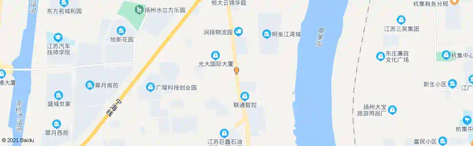 扬州沙湾南路_公交站地图_扬州公交_妙搜公交查询2025
