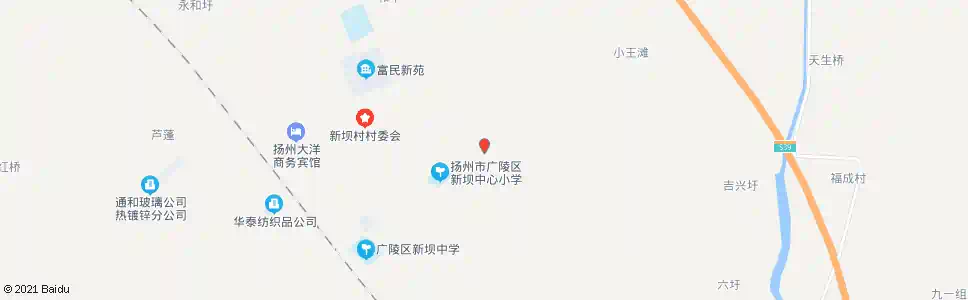 扬州聚宝二桥_公交站地图_扬州公交_妙搜公交查询2025