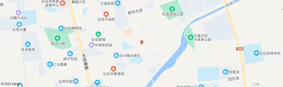 扬州华侨新村_公交站地图_扬州公交_妙搜公交查询2025
