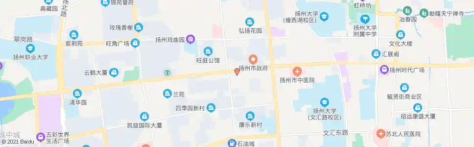 扬州廉政广场_公交站地图_扬州公交_妙搜公交查询2025