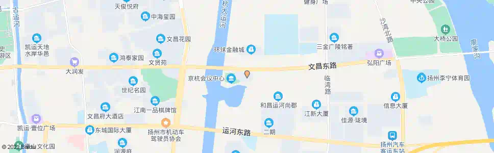 扬州京杭之心_公交站地图_扬州公交_妙搜公交查询2025