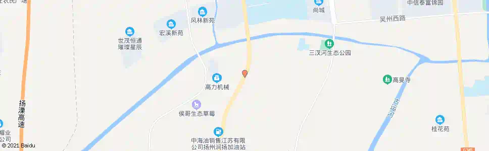 扬州冻青铺_公交站地图_扬州公交_妙搜公交查询2025