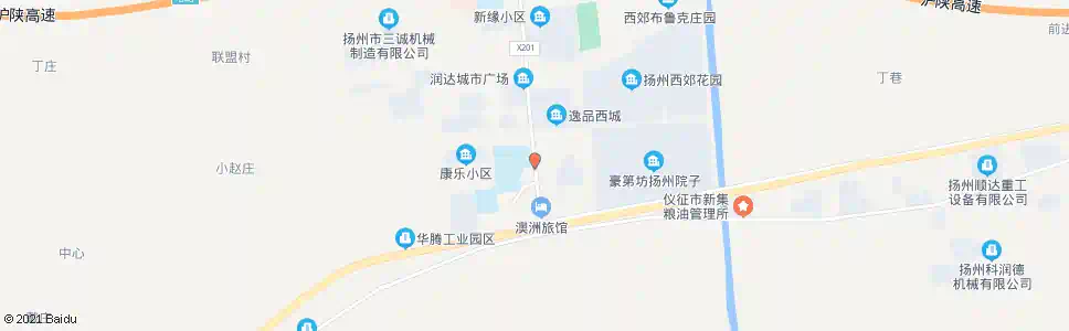 扬州新集学校_公交站地图_扬州公交_妙搜公交查询2025