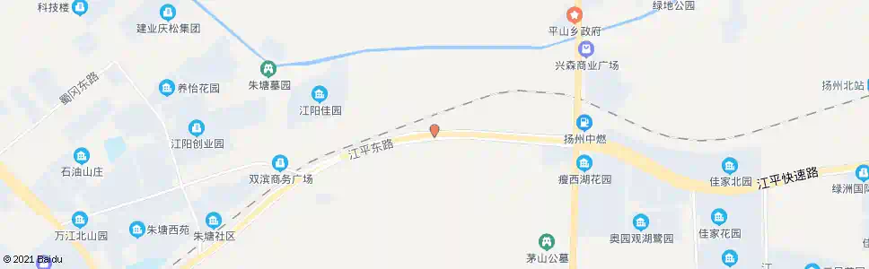 扬州尹西庄_公交站地图_扬州公交_妙搜公交查询2025