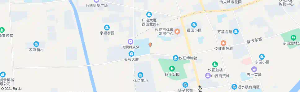 扬州锦绣花园_公交站地图_扬州公交_妙搜公交查询2025
