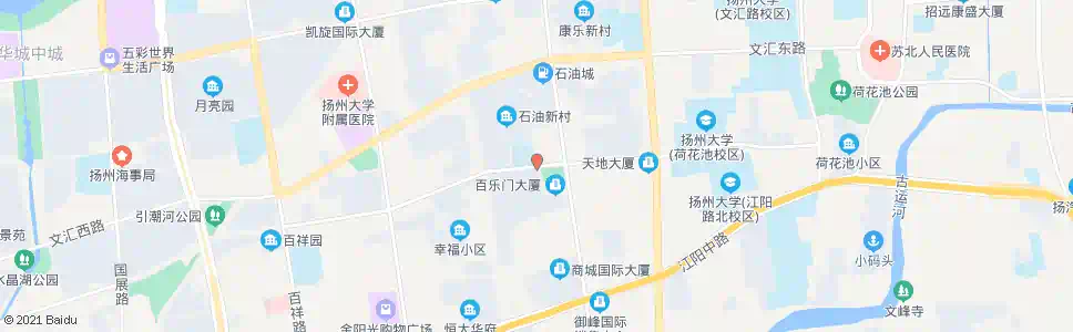 扬州扬州大剧院_公交站地图_扬州公交_妙搜公交查询2025