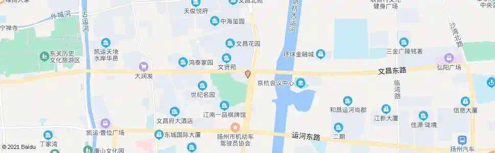 扬州城市候机楼_公交站地图_扬州公交_妙搜公交查询2025