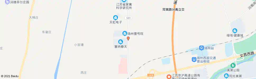 扬州塞纳春天_公交站地图_扬州公交_妙搜公交查询2025