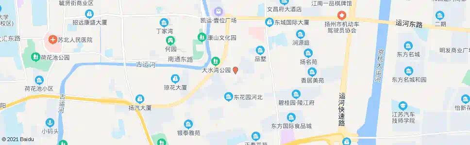 扬州施井小区西_公交站地图_扬州公交_妙搜公交查询2025
