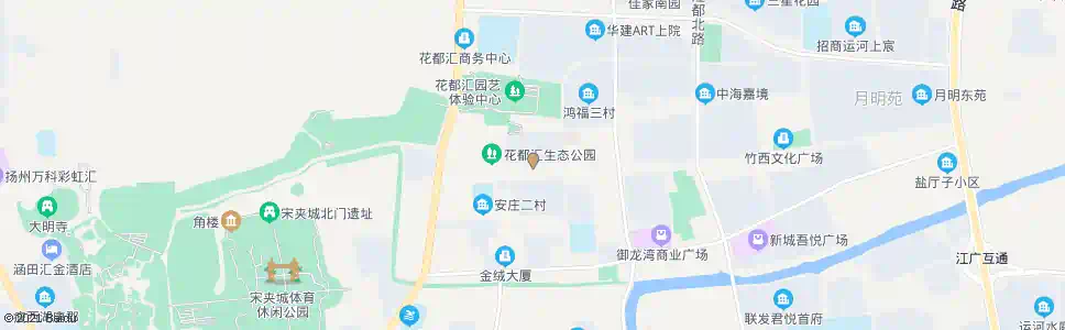 扬州鸿福二村_公交站地图_扬州公交_妙搜公交查询2025
