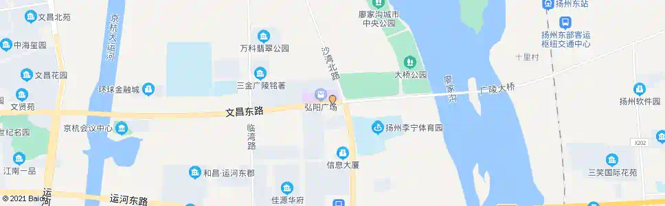 扬州沙联_公交站地图_扬州公交_妙搜公交查询2025