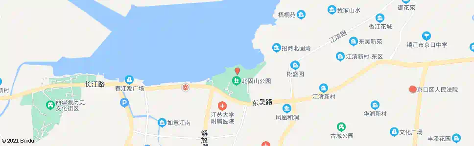 扬州北固山公园(甘露寺)_公交站地图_扬州公交_妙搜公交查询2025