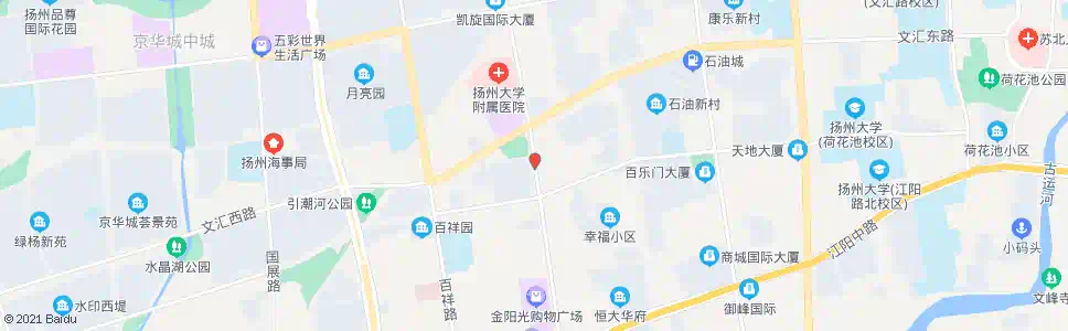 扬州邗江区政府_公交站地图_扬州公交_妙搜公交查询2025
