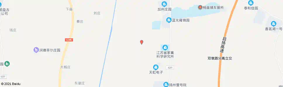 扬州大刘庄_公交站地图_扬州公交_妙搜公交查询2025
