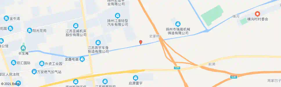 扬州三友村_公交站地图_扬州公交_妙搜公交查询2025