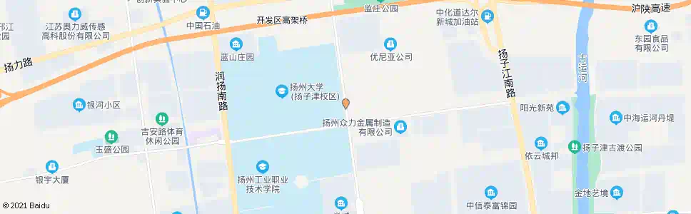 扬州华扬热水器(临时停靠站)_公交站地图_扬州公交_妙搜公交查询2025
