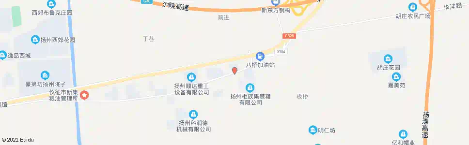 扬州八字桥西_公交站地图_扬州公交_妙搜公交查询2025