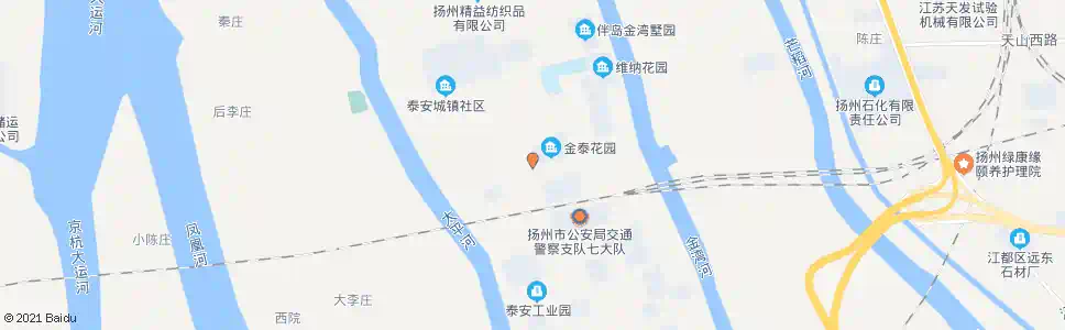 扬州泰安镇_公交站地图_扬州公交_妙搜公交查询2025