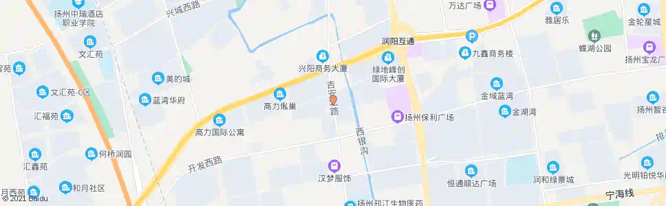 扬州上方公馆_公交站地图_扬州公交_妙搜公交查询2025
