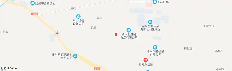 扬州李庄(邗江)_公交站地图_扬州公交_妙搜公交查询2025