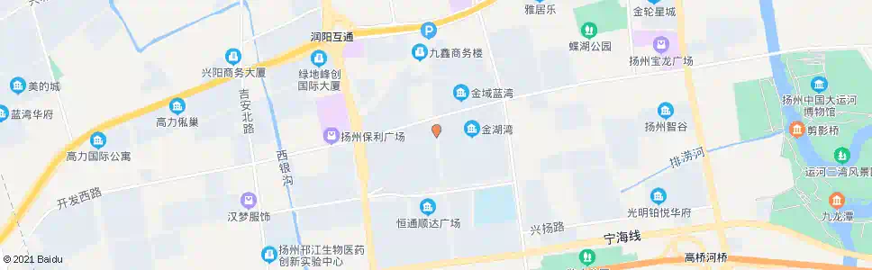 扬州顺达路开发西路_公交站地图_扬州公交_妙搜公交查询2025