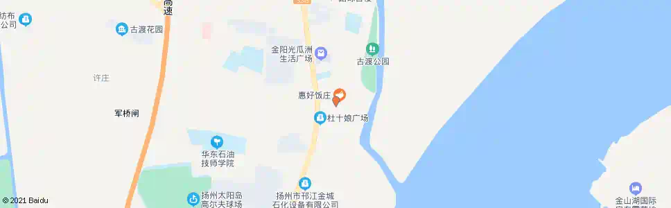扬州瓜洲交管所_公交站地图_扬州公交_妙搜公交查询2025