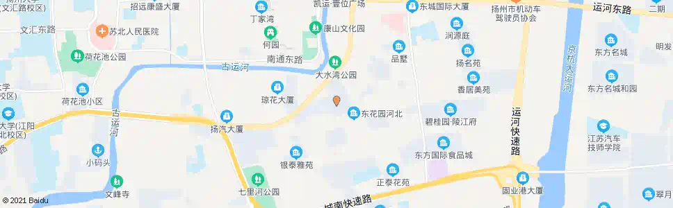 扬州万马滨河城_公交站地图_扬州公交_妙搜公交查询2025