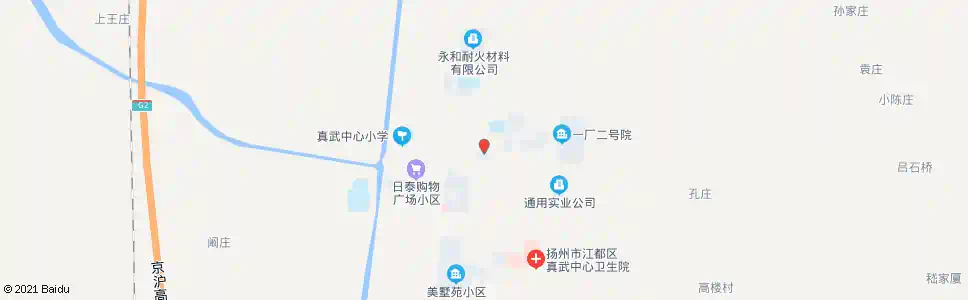 扬州真武镇_公交站地图_扬州公交_妙搜公交查询2025