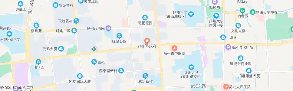 扬州东夏庄_公交站地图_扬州公交_妙搜公交查询2025