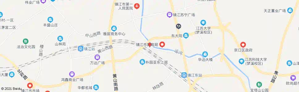 镇江农机公司_公交站地图_镇江公交_妙搜公交查询2025