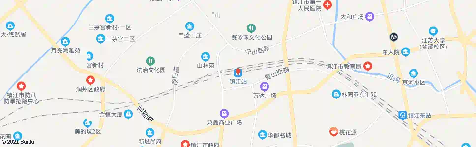 镇江协联电厂_公交站地图_镇江公交_妙搜公交查询2025
