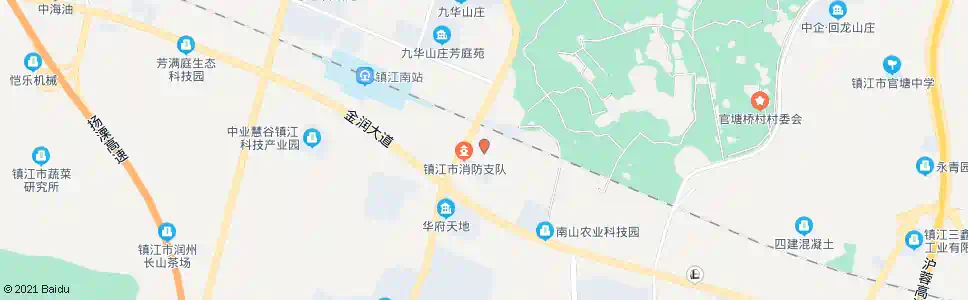 镇江消防支队_公交站地图_镇江公交_妙搜公交查询2025