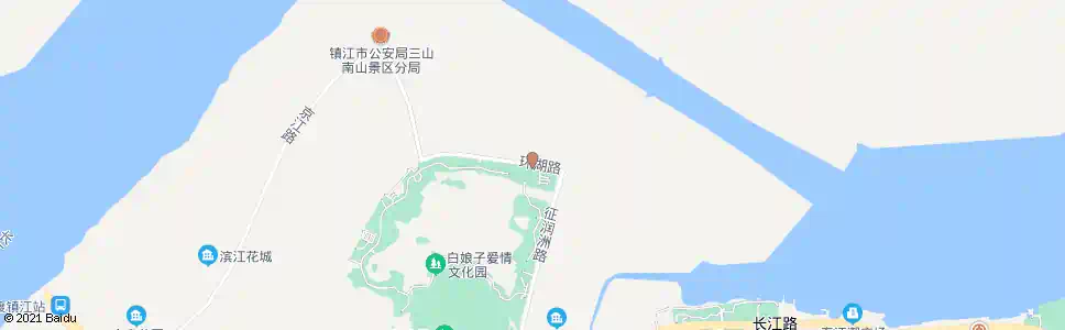 镇江金山湖北站_公交站地图_镇江公交_妙搜公交查询2025
