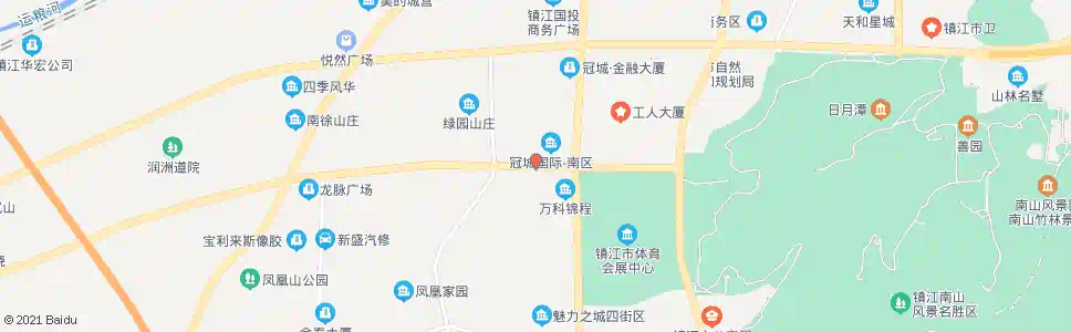 镇江中西医结合医院(二人医)_公交站地图_镇江公交_妙搜公交查询2025