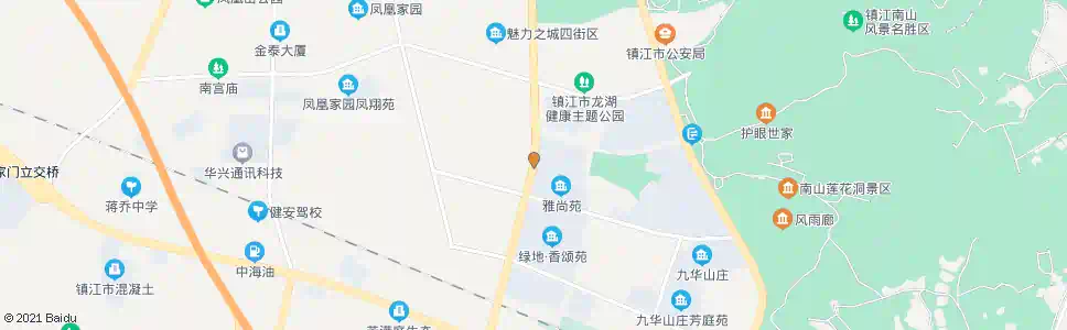 镇江檀山路_公交站地图_镇江公交_妙搜公交查询2025