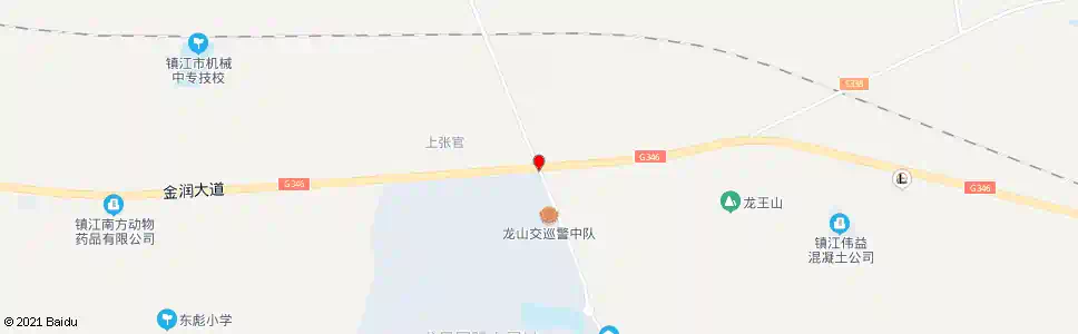 镇江上张官村_公交站地图_镇江公交_妙搜公交查询2025